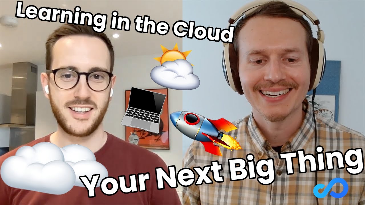 Fred Hoskyns appearing in the Learning in the Cloud video